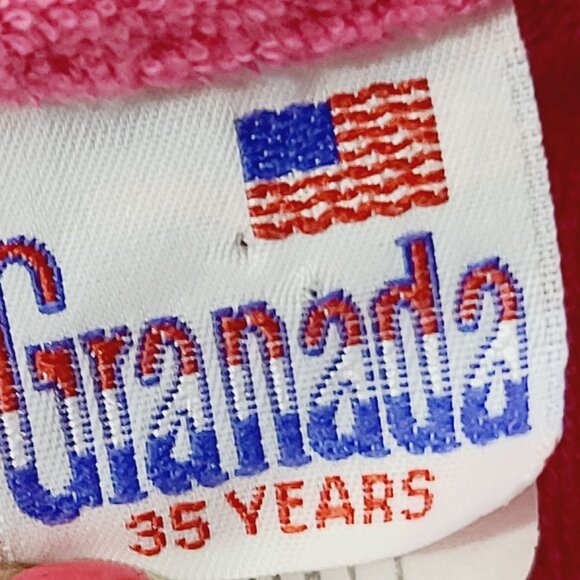 Vintage 70s Barbiecore Hot Pink Terry Cloth Romper - Picture 4 of 16